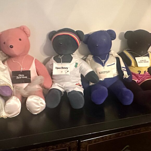 Sarah Bearnheart Teddy North American Bear VIB Red Plush Original tag 20" 1979 - Picture 5 of 5